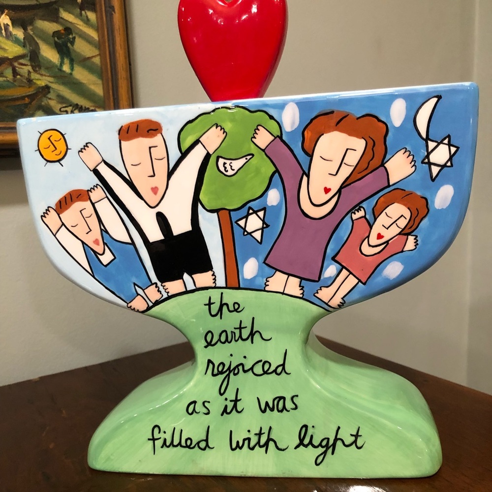 Sandra Magsamen for Silvestri Menorah